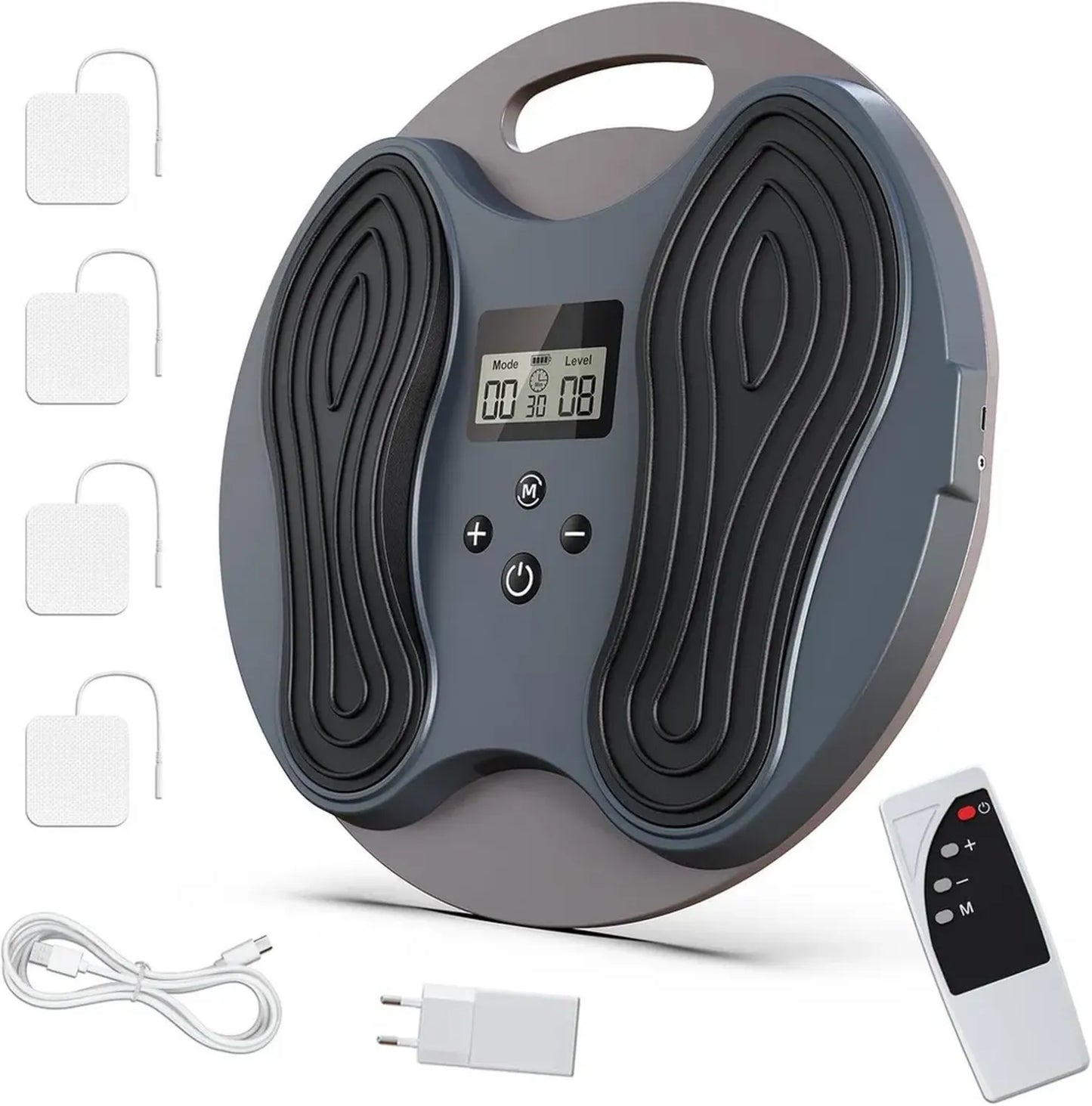 Appareil de Massage Électrique EMS pour Jambes et Pieds - Soulagement des Douleurs et de la Fatigue Musculaire